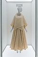 Evening ensemble, Anne Fogarty (American, Pittsburgh, Pennsylvania 1919–1980 New York), wool, metallic leather, American